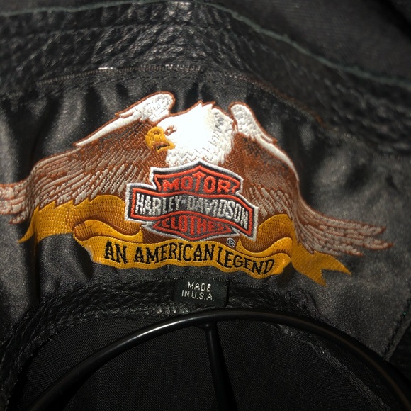 Harley-Davidson Women’s Biker Jacket Sz Medium Made in the USA - Picture 4 of 12